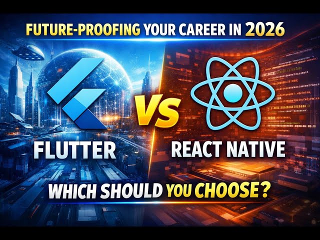 Future-Proofing Your Career in 2026: Flutter vs React Native – Which Should You Choose? #flutter