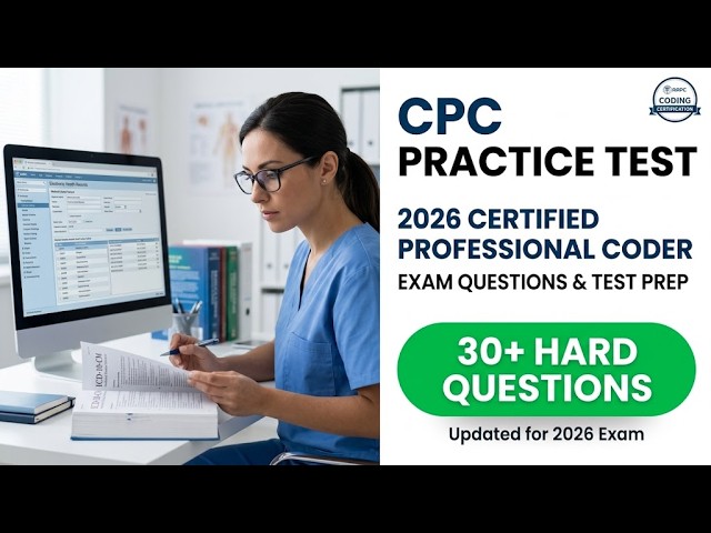 2026 CPC Practice Test: Real Exam Questions and Expert Test Prep to Pass Your Coding Exam
