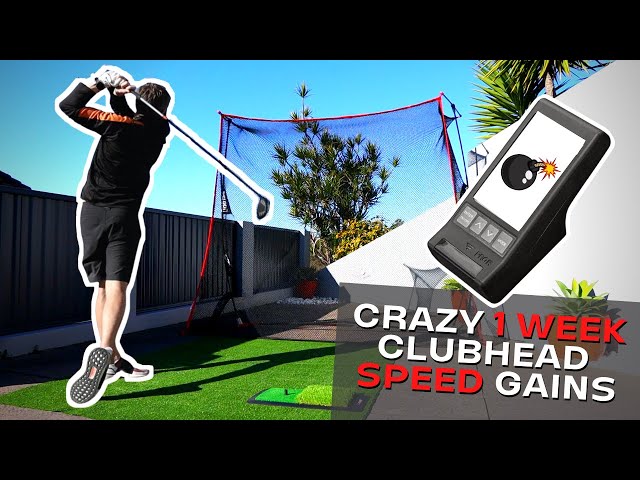 Increase Clubhead Speed and Carry Distance from Home in Six Weeks | Golf Strength & Speed Training