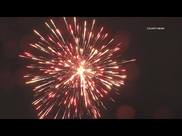 Illegal Fireworks Mark Lunar New Year Despite Rain | Santa Ana, CA