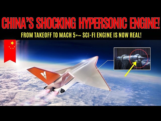 China Reveals a New Engine Designed for Runway-to-Hypersonic Flight!