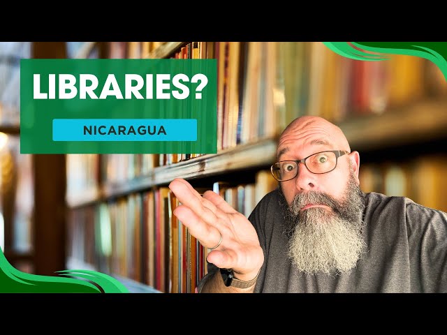 Why No Libraries in Nicaragua 🇳🇮 No Bibliotecas