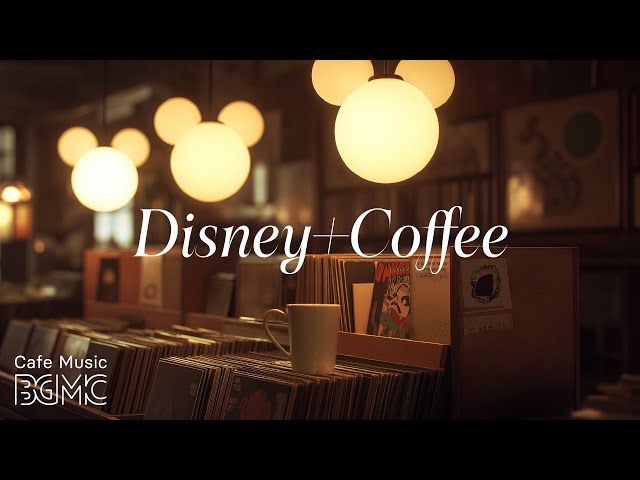 Disney + Coffee | Relaxing Disney Jazz Covers (27 Tracks) | Study / Work BGM