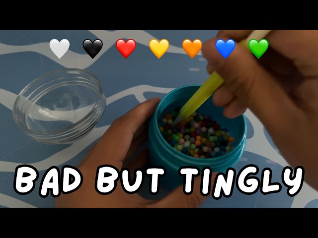 asmr but it's genuinely bad