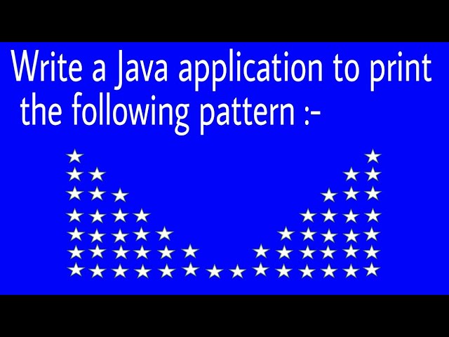 star pattern in java || how to print pattern in java || Knowledge Light