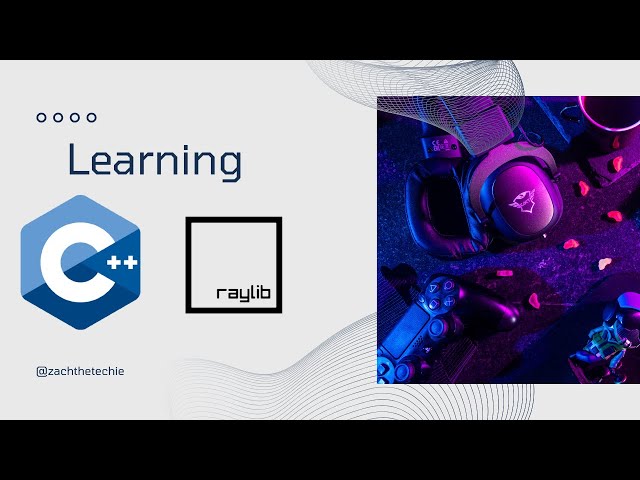 Learning C++  Raylib  - Create Window and Add Circle