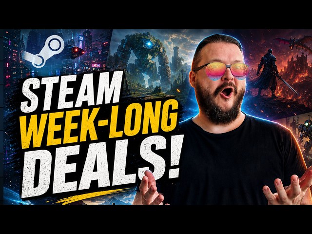 Steam Week-LONG Sale! 22 Great Steam Games! (Until June 8th!)