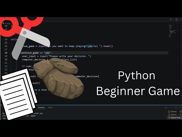 Rock, Paper, Scissors | Simple beginner python