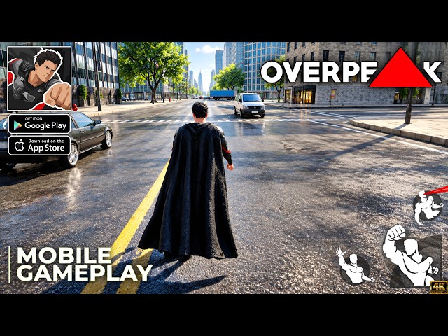 OverPeak : Action Game Mobile Official Launch Gameplay walkthrough part 1 (Android/iOS)