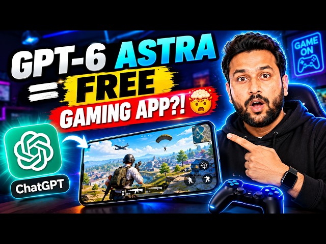 I Used GPT 6 Astra for FREE & Built a Gaming App in 10 Minutes 😮 AI Coding Tutorial