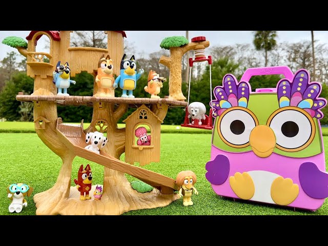 Bluey toys surprise - ChatterMax play & go storage case