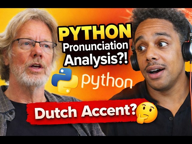 Python Creator Guido van Rossum English Pronunciation Analysis