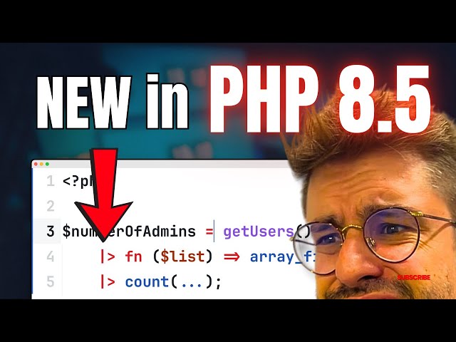PHP 8.5 Is Going to Be Insane: The Pipe Operator 🔥