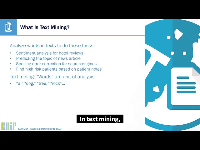 Introduction to Data Science: Text Mining Module 1 - Text Preprocessing (Video 1 of 2)