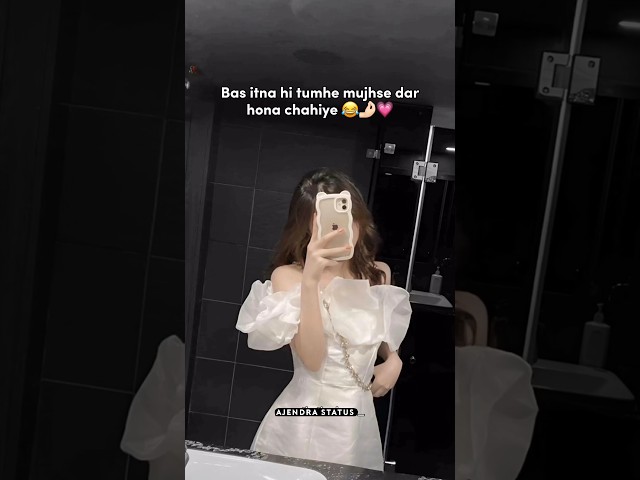 Attitude Girl Status Shayari 💞 Attitude Status 😈 Girls Attitude #shorts #shortsvideo