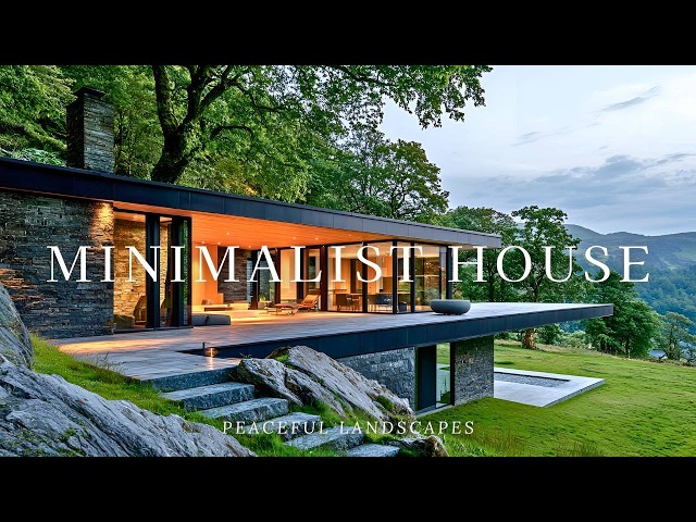 Discover the Art of Silence: Bold Minimalist Modern Houses in Peaceful Landscapes