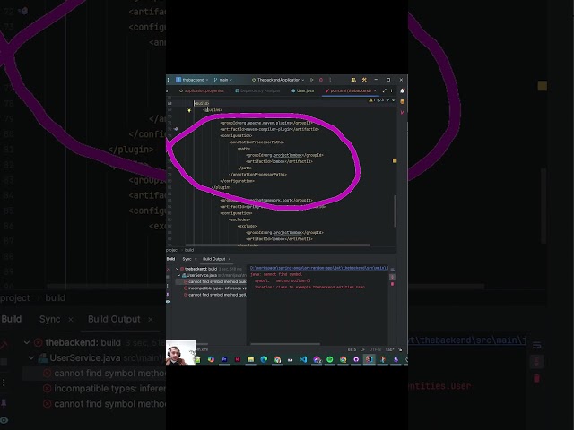Lombok error  fixed( java: cannot find symbol )