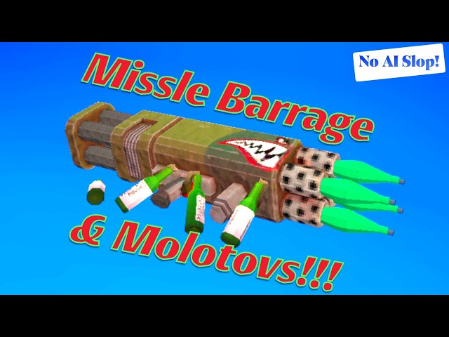 How to Get The NEW MISSILE BARRAGE & MOLOTOV in Animal Company VR