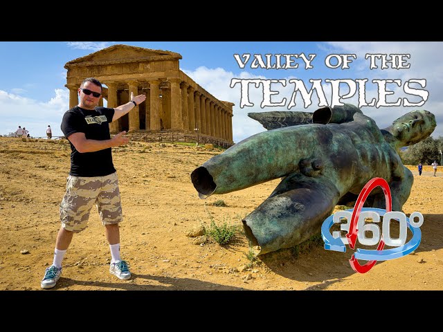 Ancient Greek Temples Frozen in Time | Sicily's Archaeological Wonder in 360VR