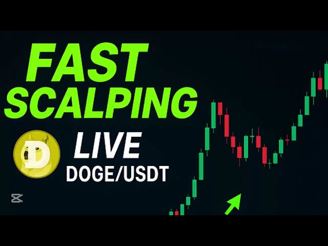 Fast Scalping Day Trading Strategy | Live DOGE/USDT Crypto Trading Example