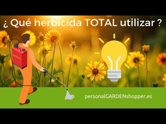 What TOTAL herbicide should I use in Spain if I don't have a phytosanitary handling license?