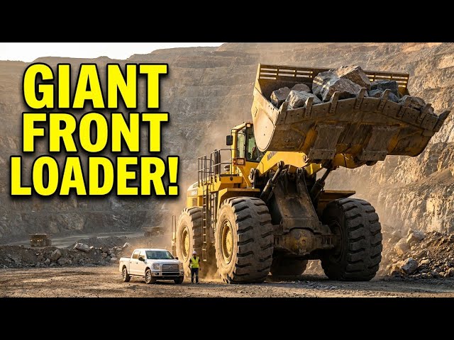 World's Biggest Front Loader Loading Giant Mining Trucks | Mega Machines