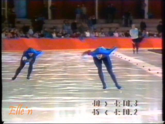 Berlin World Cup 27-11-1988 - 3000 m Moser-Scandolo - Schalling
