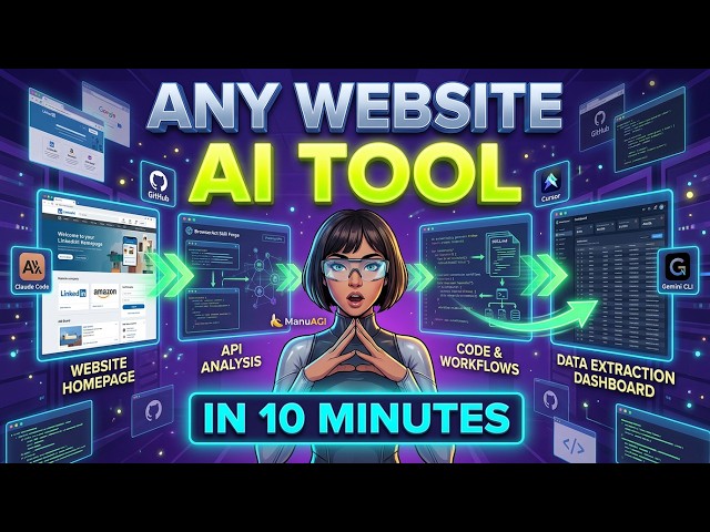 This AI Agent Scraped 500 Records While I Slept 🔥 BrowserAct Skill Forge Tutorial