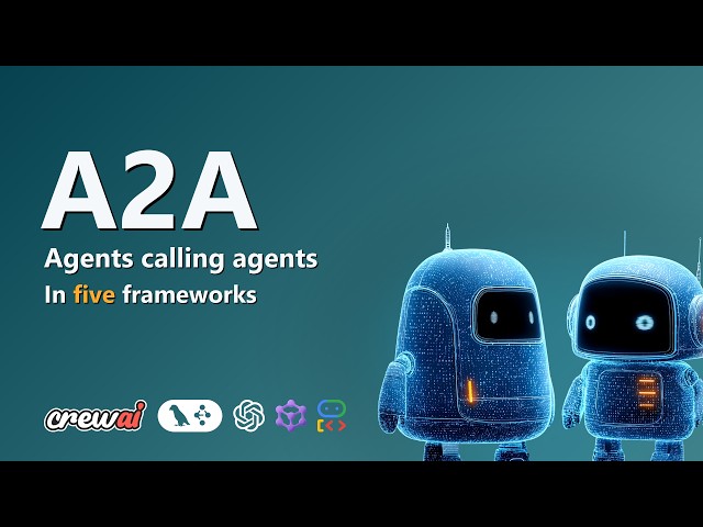 A2A: One Shared Agent, Five Agent Frameworks