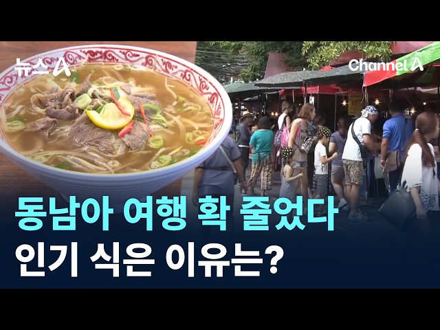 Southeast Asia Travel Plummets… Why Has the Popularity Cooled? / Channel A / News A