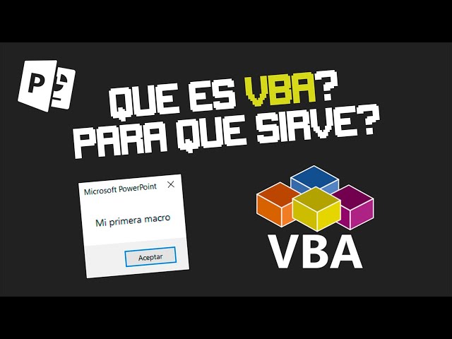 Aprende VBA en POWERPOINT desde CERO - Tu Primera Macro