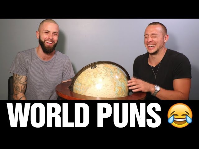 Spontaneous Puns: GLOBE EDITION | The Pun Guys