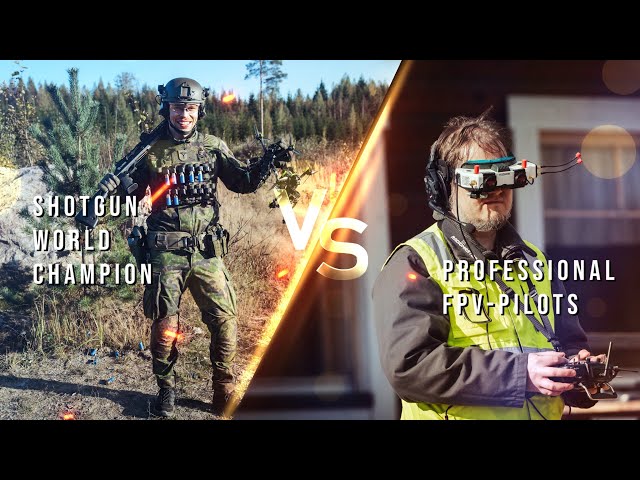 Campeón del mundo de disparos con escopeta contra drones FPV: ¡no creerás el final!