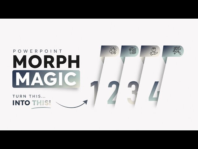 PowerPoint Morph Tutorial: Create This Stunning Animated Slide Design 🔥