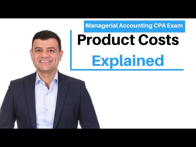 Product Costs Explained:  Raw Material, Work In Process & finished Goods