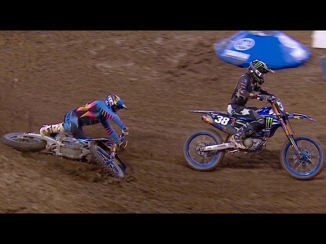 DRAMA At Los Angeles Supercross!
