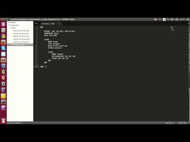 Tutorial MapServer - Parte 1