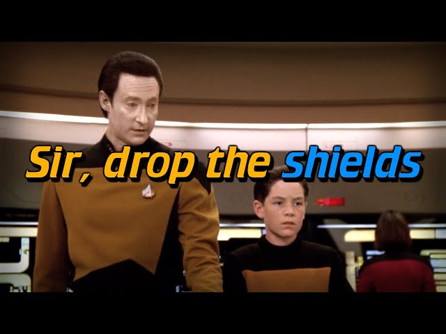 Data Gives the Captain Good Advice