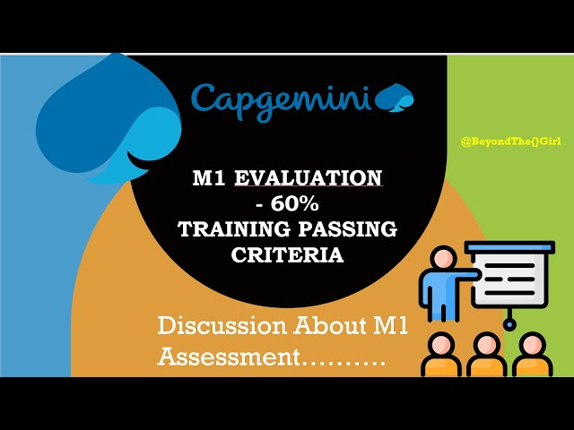 Capgemini M1 Test || Capgemini fresher Training || Guidance for M1 #capgemini #training