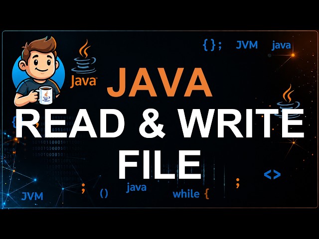 115 - File Reading and Writing in Java | FileReader & FileWriter Explained