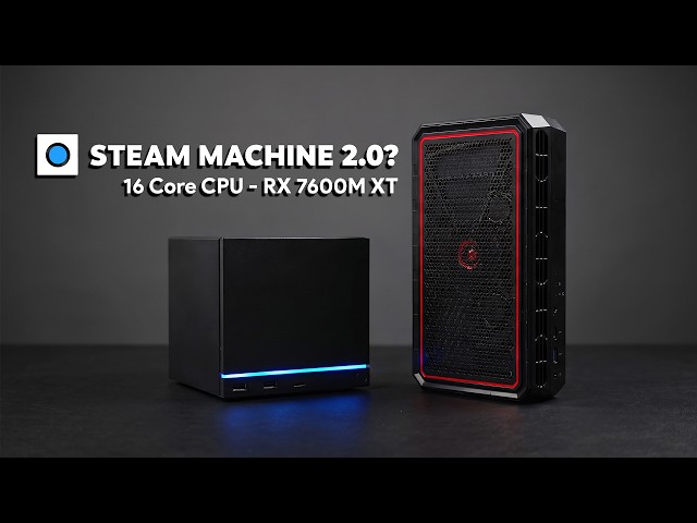 This Mini PC Beats The Steam Machine Running SteamOS! (AtomMan G7 PT)