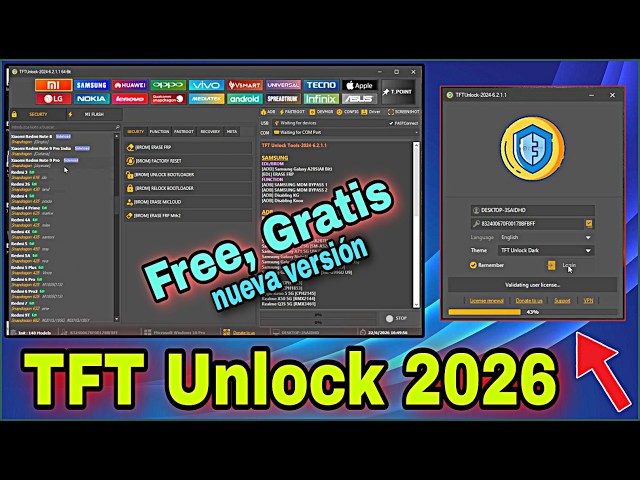 Instalar TFTUnlock v 6.1.1.1 - Unlock Tool 2026