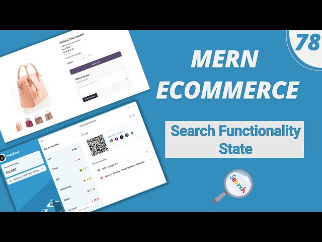 MERN Stack E-Commerce in Hindi: #78 - 🔎 Search Functionality | Access State