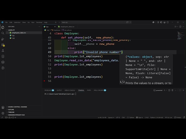 Learn Python: static methods #61