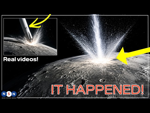 Watch SpaceX’s Rocket Hit the Moon—Real Videos Reveal What Happened