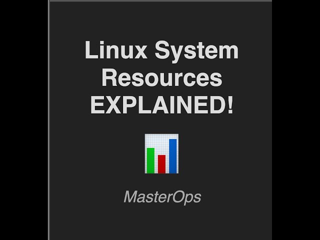 Linux System Resources EXPLAINED: Deep Dive into Disk, Memory, & CPU Usage.
