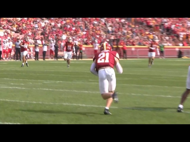 ISU's Jimmy Rogers says returner Aiden Flora will 'carry the load' for the Cyclones' backfield