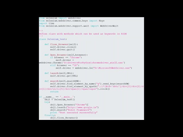 RIDE - Robot Framework IDE - How easy to use in test automation