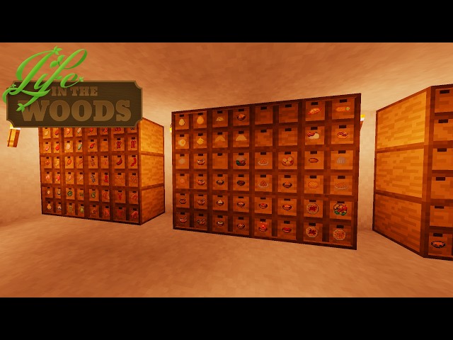 Life In The Woods #1189 - Further Food Progress - Minecraft Let's Play