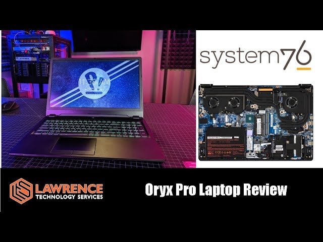 System 76 Oryx Pro 2019 Linux Laptop Review
